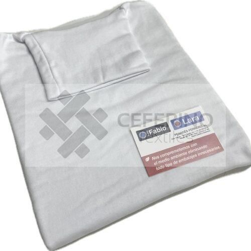 Jersey unisex infantil cisne algodón blanco Fabio 8145B.