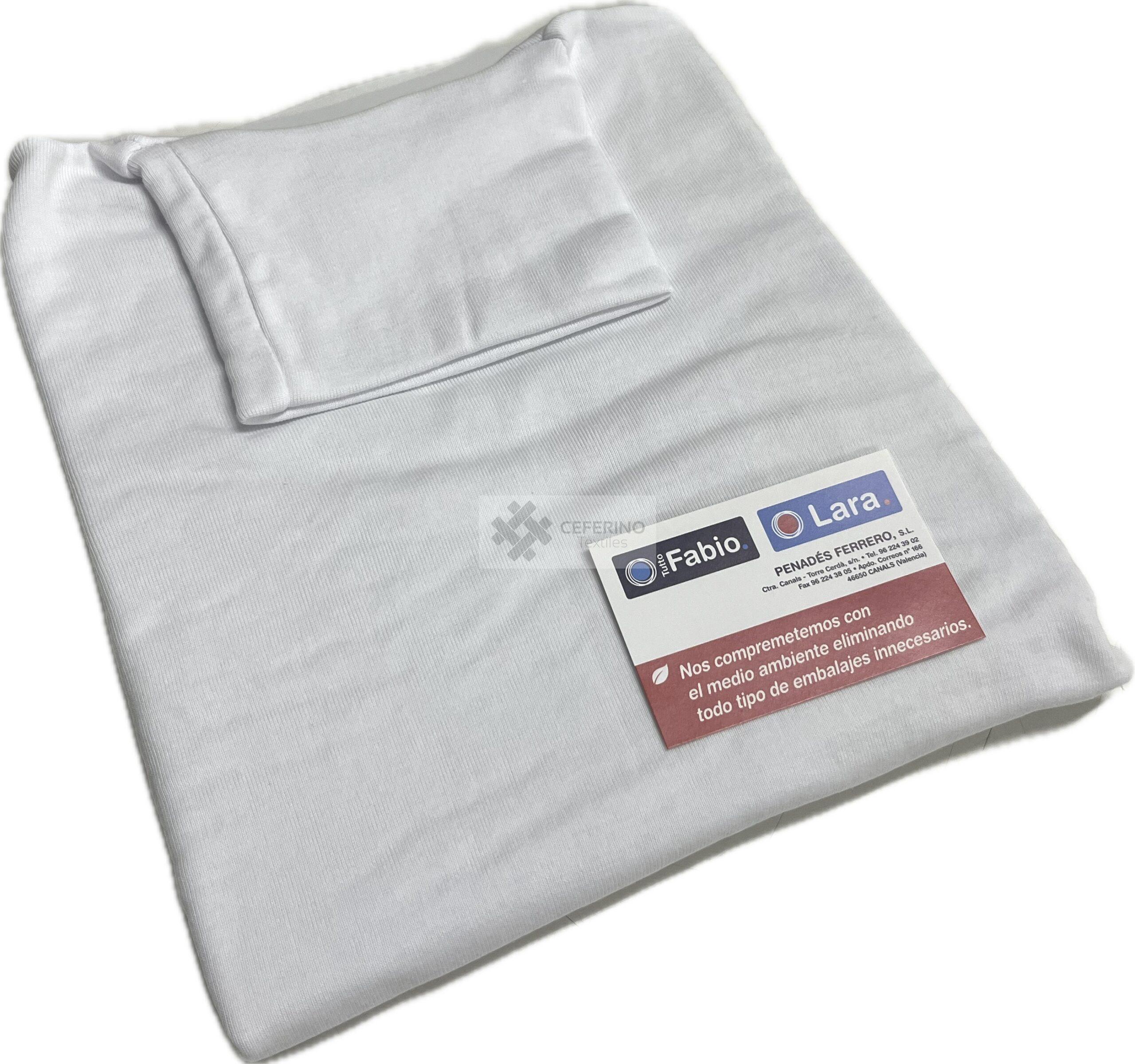 Jersey unisex infantil cisne algodón blanco Fabio 8145B.