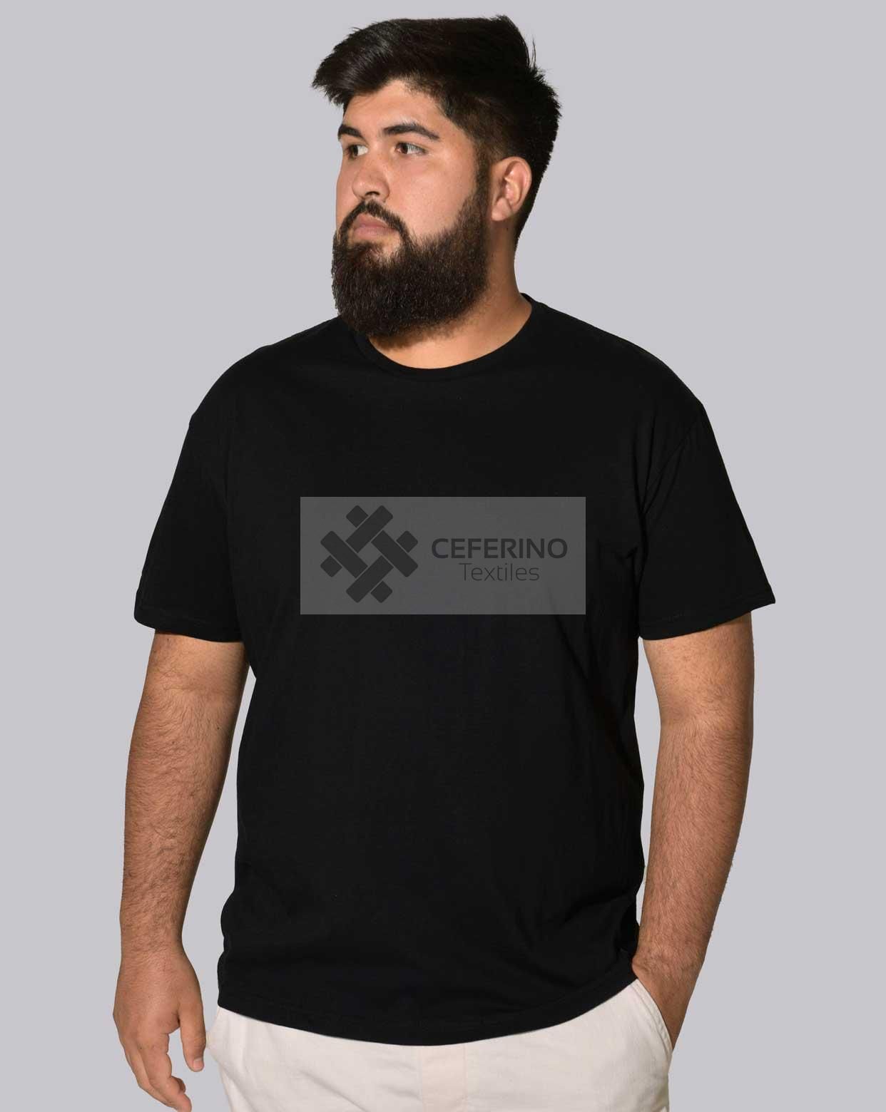 Camiseta manga corta adulto 3XL - 5XL JHK TSRA190KS.