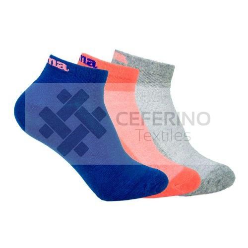 Pack 3 Calcetines tobilleros 35 - 42 Joma Sport JS1700.