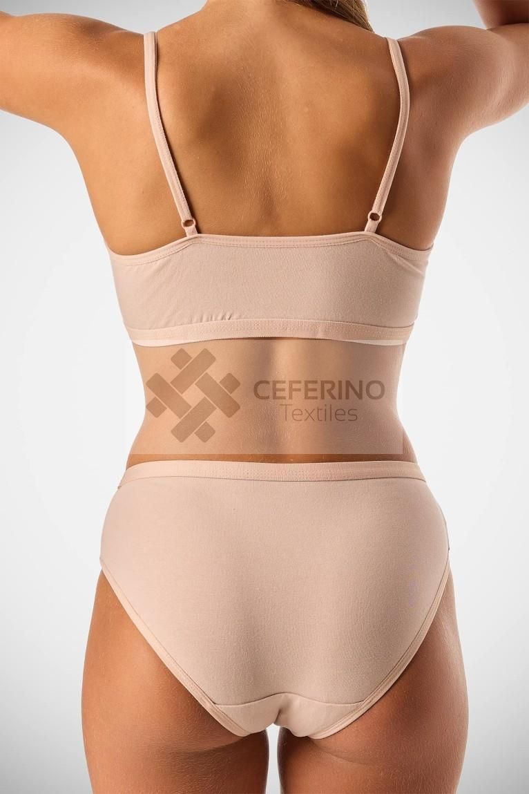 Conjunto niña Top deportivo + braguita 6 - 20 Kehat G381. - Imagen 2