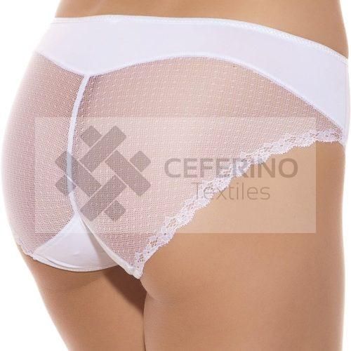 Braga midi de encaje efecto tanga M -XL Pierre Cardín 4401.